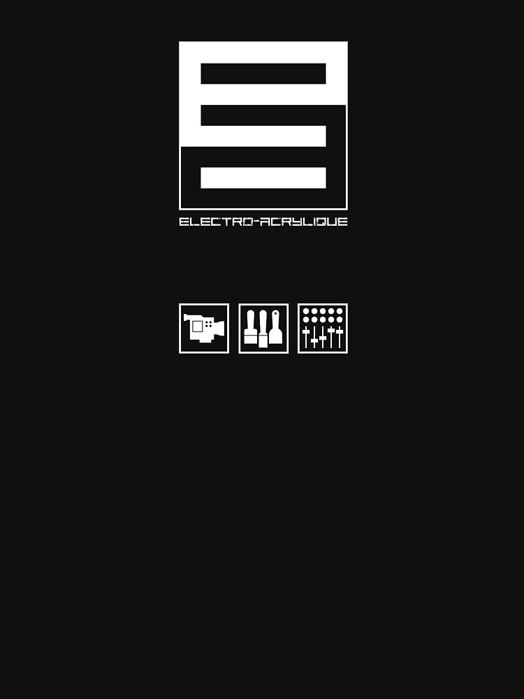 Aperçu 7 sur 7. T-shirt essentiel avec l'œuvre Electro-Acrylique créée et vendue par ElectroA.