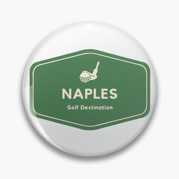 Item preview, Naples in Florida, United States - Golf Course Travel Destination Logo designed and sold by Vintage-TM.