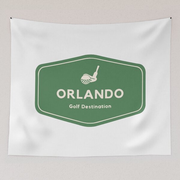 Item preview, Orlando in Florida, United States - Golf Course Travel Destination Logo designed and sold by Vintage-TM.