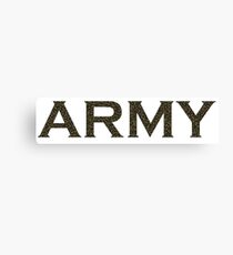 ARMY Canvas Print