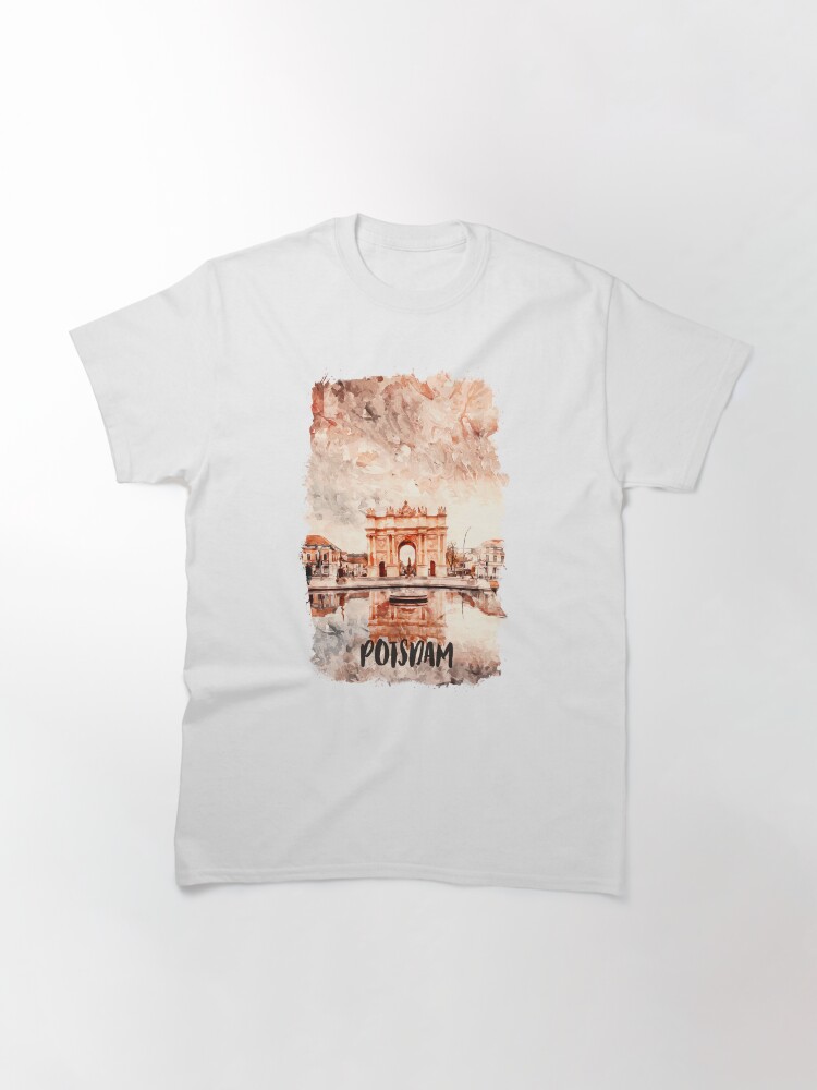 Potsdam Germany city watercolor Classic T-Shirt