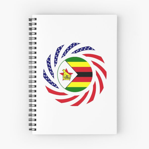 Item preview, Zimbabwean American Multinational Patriot Flag Series designed and sold by Carbon-Fibre Media.