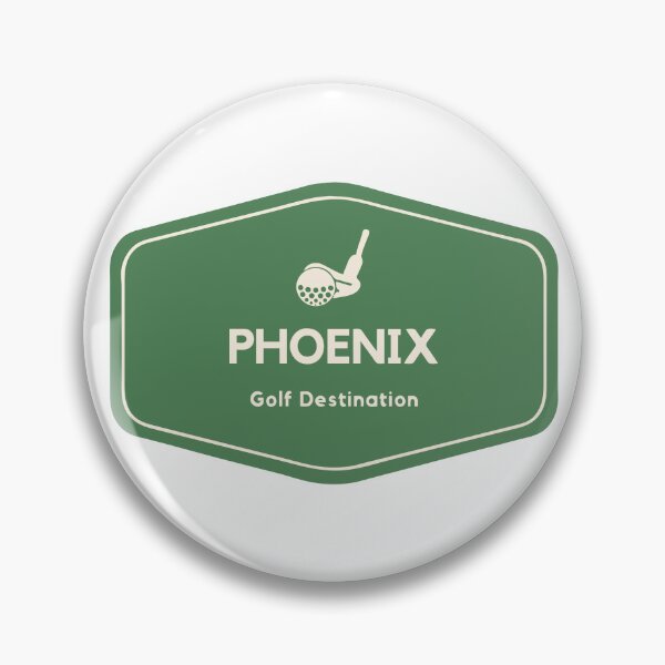 Item preview, Phoenix in Arizona, United States - Golf Course Travel Destination Logo designed and sold by Vintage-TM.