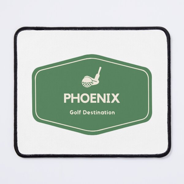 Item preview, Phoenix in Arizona, United States - Golf Course Travel Destination Logo designed and sold by Vintage-TM.