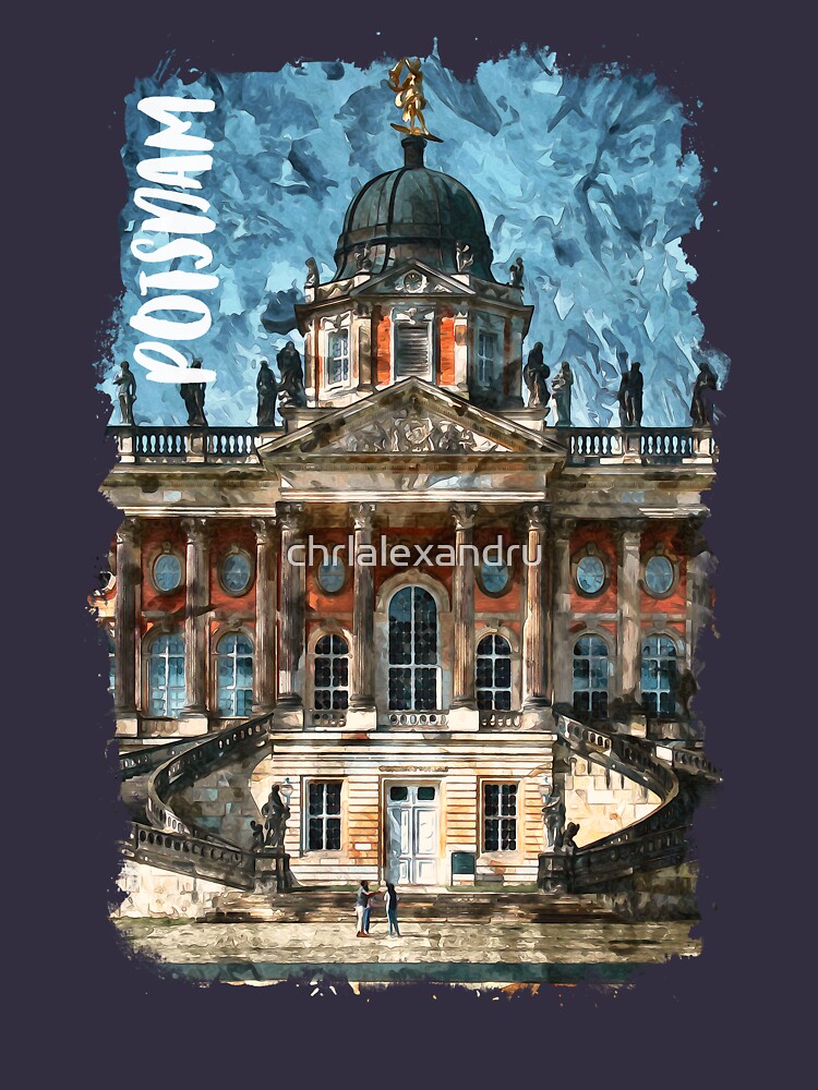 Potsdam Germany city Watercolor Classic T-Shirt