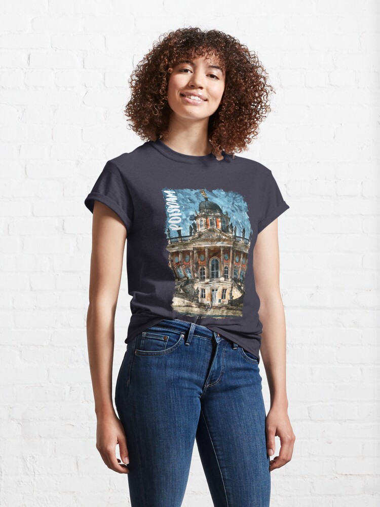 Potsdam Germany city Watercolor Classic T-Shirt