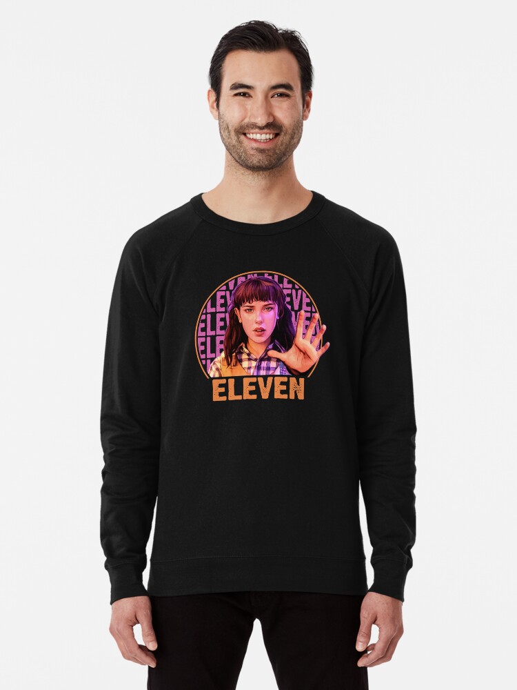 Eleven stranger things season 4 Millie Bobby Brown Lightweight Sweatshirt