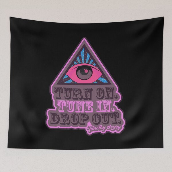 Item preview, "Turn on, tune in, drop out!" Timothy Leary - Beatnick Generation - Acids designed and sold by Boogosh.