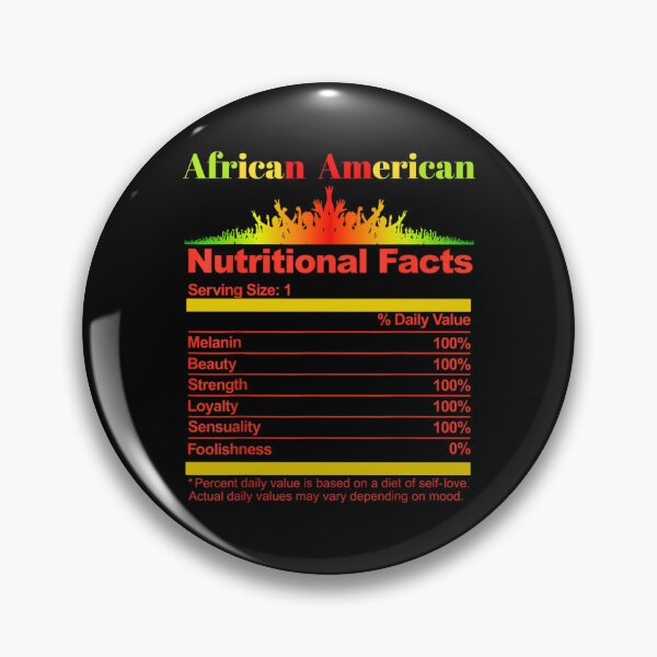 Item preview, AFRICAN AMERICAN NUTRITIONAL FACT JUNETEENTH FREEDOM DAY designed and sold by lukas69graphic.