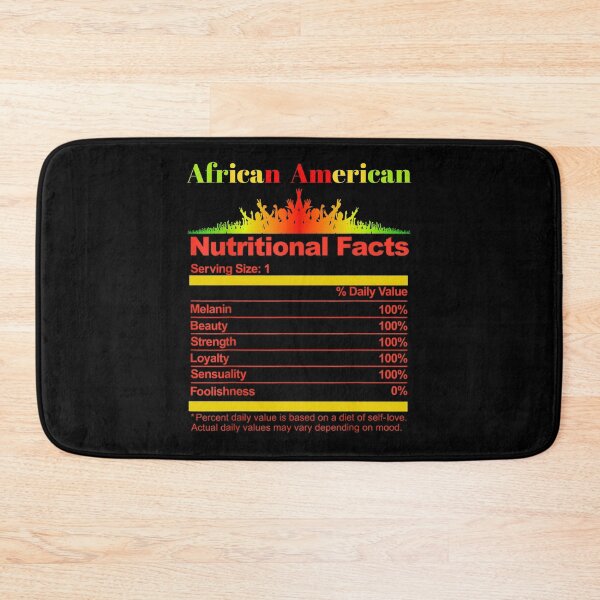 Item preview, AFRICAN AMERICAN NUTRITIONAL FACT JUNETEENTH FREEDOM DAY designed and sold by lukas69graphic.