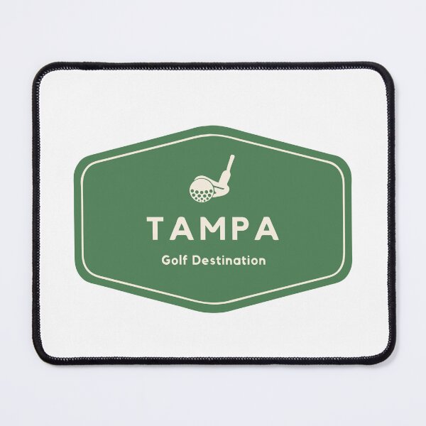 Item preview, Tampa in Florida, United States - Golf Course Travel Destination Logo designed and sold by Vintage-TM.