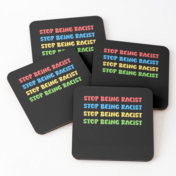Item preview, Stop Being Racist Shirt Essential Graphic T-Shirt designed and sold by WilkDesign.