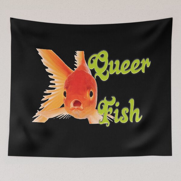 Item preview, Queer Fish Сolor print  designed and sold by artdragongift 15.