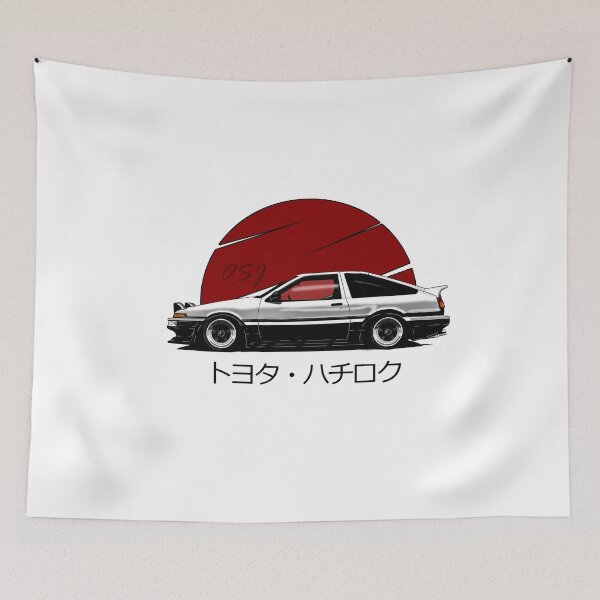 Item preview, AE86 JDM White [old_school_jdm_] designed and sold by oldschooljdm.
