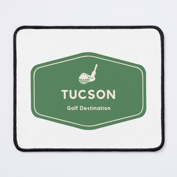 Item preview, Tucson in Arizona, United States - Golf Course Travel Destination Logo designed and sold by Vintage-TM.