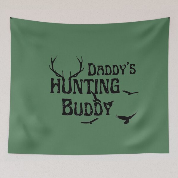 Item preview, daddy's hunting buddy black black designed and sold by blackitaa.