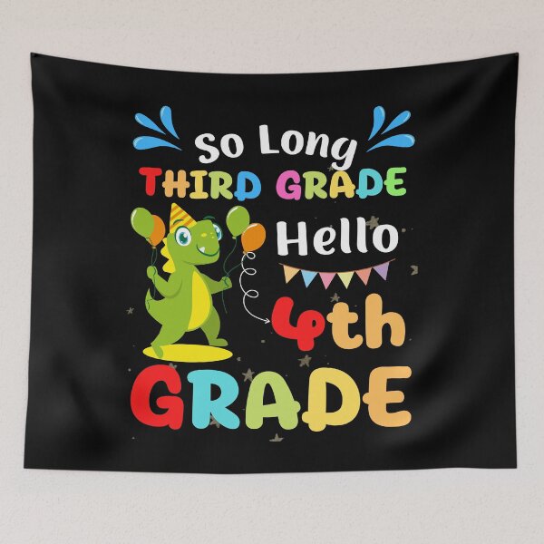 Item preview, So Long 3rd Grade Hello 4th Grade School Hello Summer Break designed and sold by JoshBulky.