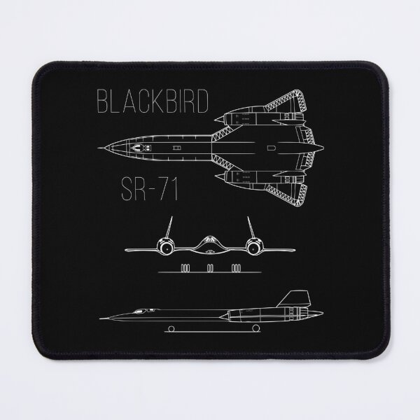 Item preview, SR-71 Blackbird US Military Aircraft Blueprint #2222 designed and sold by Rare-Militia.