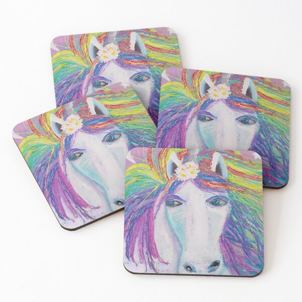 Item preview, Rainbow Unicorn designed and sold by PennyNolanArt.