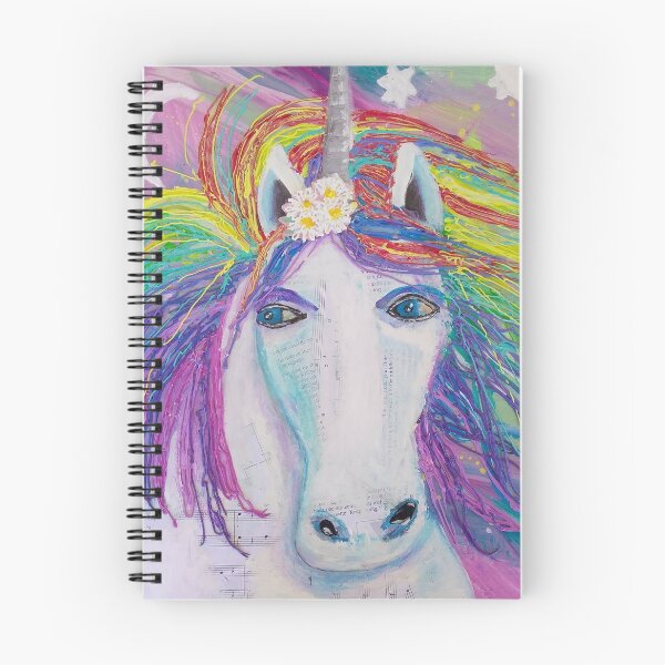 Item preview, Rainbow Unicorn designed and sold by PennyNolanArt.