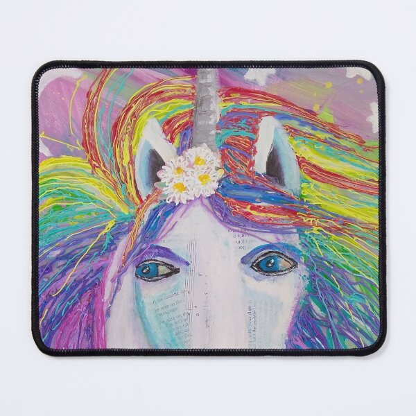 Item preview, Rainbow Unicorn designed and sold by PennyNolanArt.