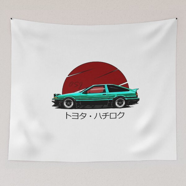 Item preview, AE86 JDM Turquoise [old_school_jdm_] designed and sold by oldschooljdm.