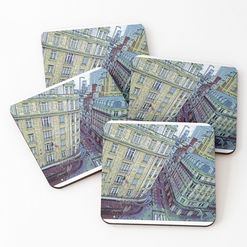 Item preview, Coasters (Set of 4) designed and sold by Natrainbow.