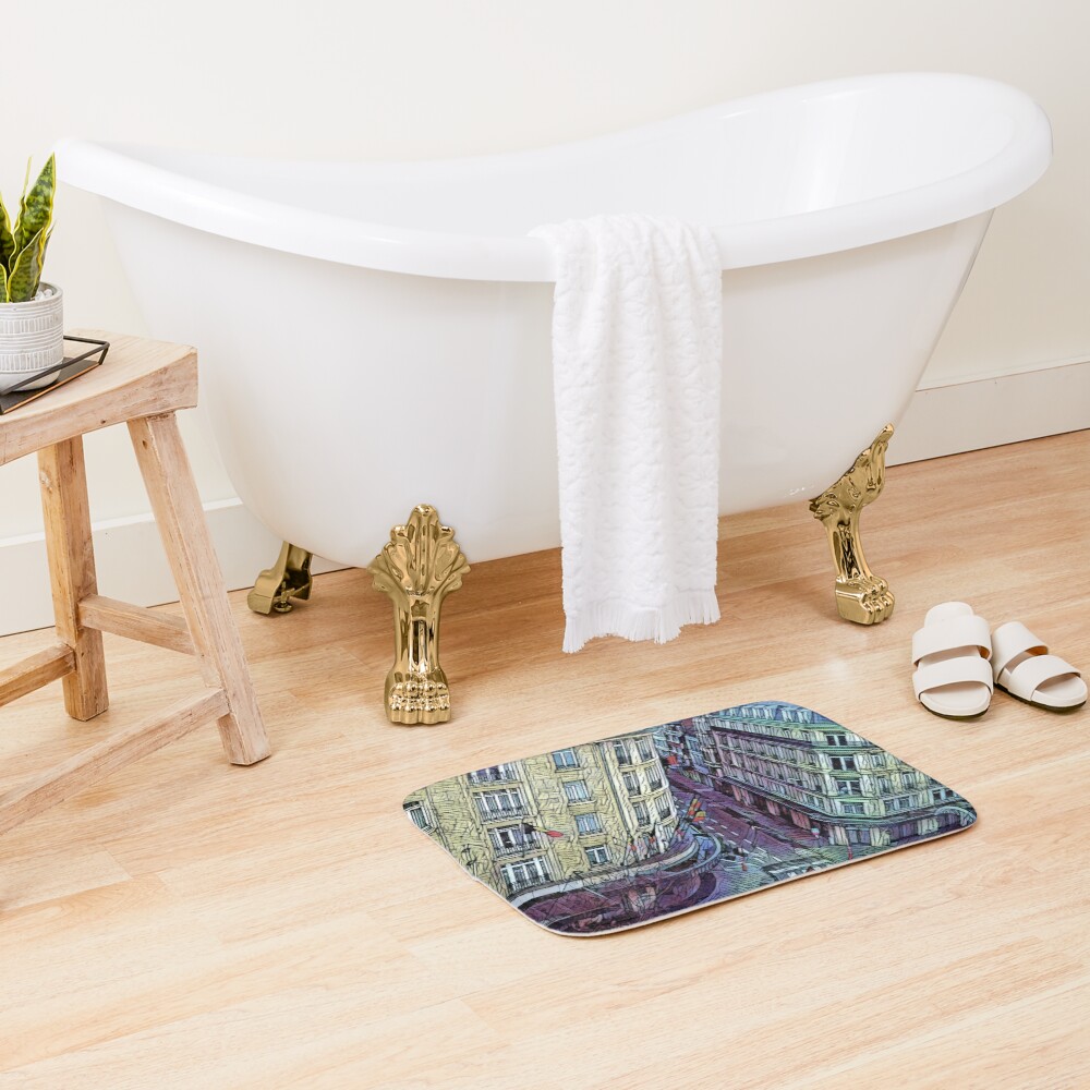 Item preview, Bath Mat designed and sold by Natrainbow.
