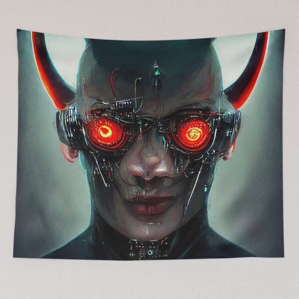 Item preview, Cyber Devil designed and sold by AM FineArtPrints.