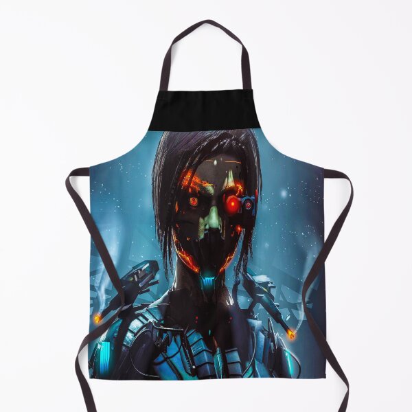 Aperçu de l'œuvre fwc 2426 Sci Fi Cyborg créée et vendue par fred chiea.