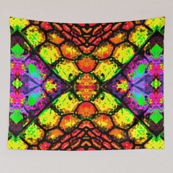 Item preview, Masonry Net a comfortably weird expressionism abstract by Code03 designed and sold by Code03.