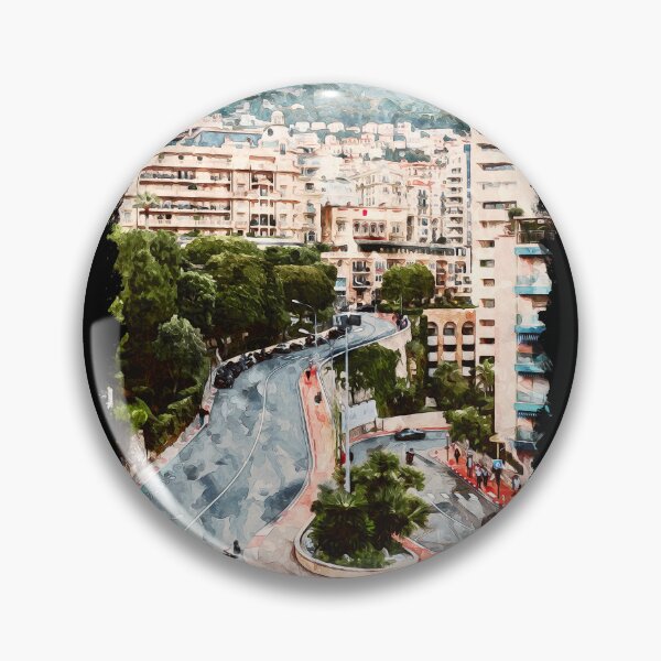 Item preview, Monaco Europe city watercolor designed and sold by chrlalexandru.