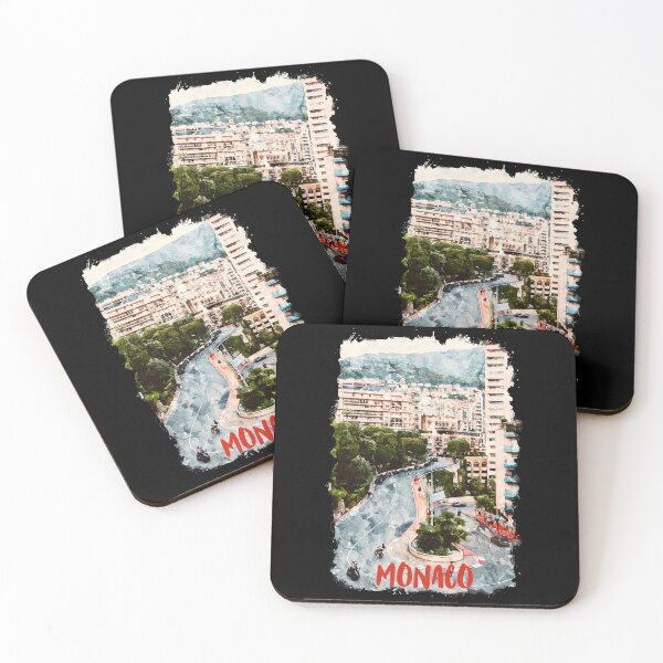 Artikelvorschau, Monaco Europe city watercolor entworfen und verkauft von chrlalexandru.