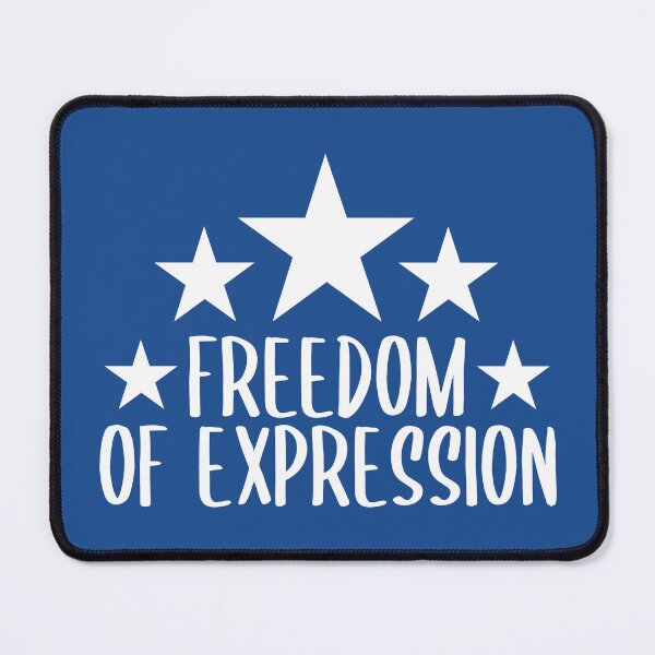 Item preview, Freedom of Expression designed and sold by BlueZenStudio.