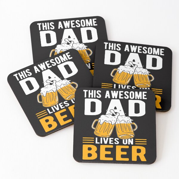 Item preview, This Dad Lives On Beer designed and sold by Buyeseoshop.