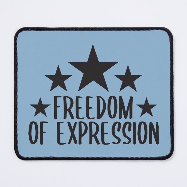 Item preview, Freedom of Expression designed and sold by BlueZenStudio.