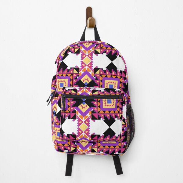 Item preview, The colorful triangle and square design in fabric seamless pattern designed and sold by MyMemoriesArts.