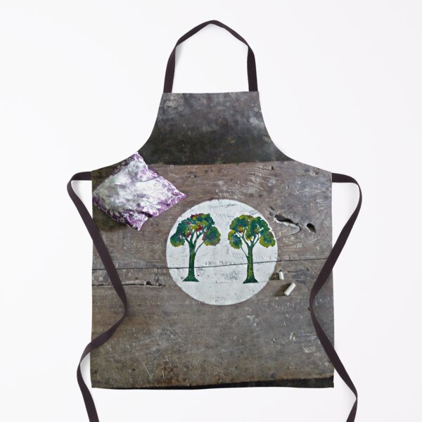 Item preview, Chalk Drawing on a Wood Board, India designed and sold by worldways.