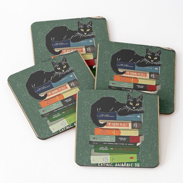 Item preview, The Black Cat Bookstore designed and sold by kadic-shop.