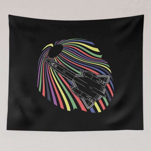 Item preview, Vintage SR-71 Blackbird US Military Aircraft #2245 designed and sold by Rare-Militia.