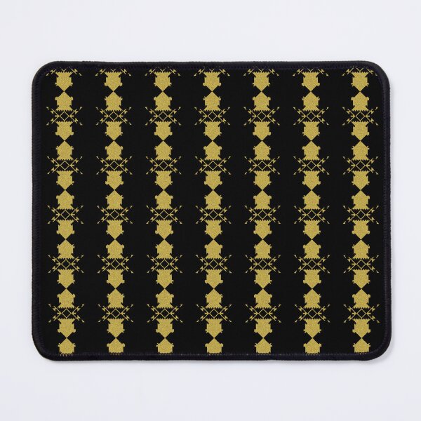 Item preview, The gold line fabric design in black seamless pattern designed and sold by MyMemoriesArts.