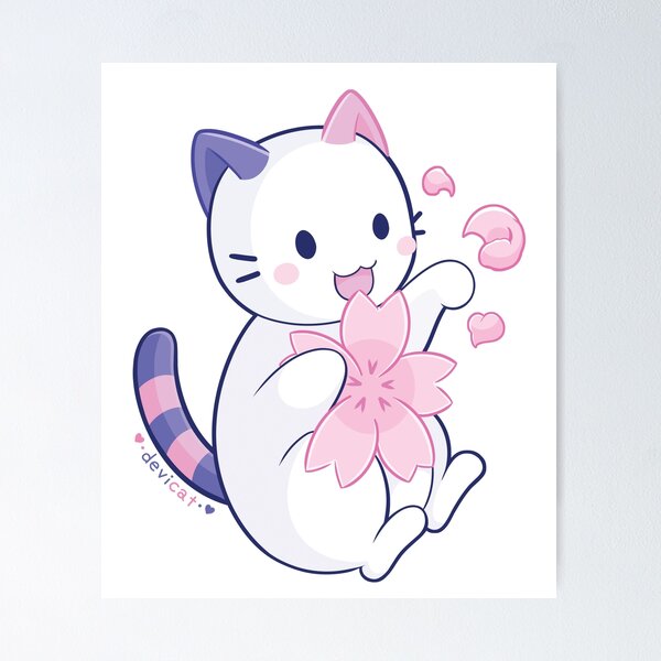 Item preview, CandiCat Sakura • 2022 designed and sold by Devi Cat.