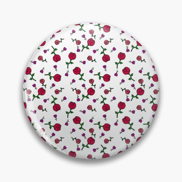 Item preview, ¿Rosas o tulipanes con patrón de flores de un solo tallo? designed and sold by MDHatch.