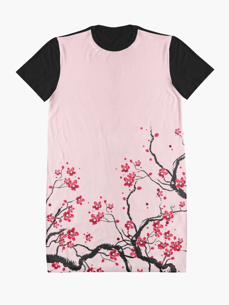 Alternate view of Cherry Blossom Graphic T-Shirt Dress