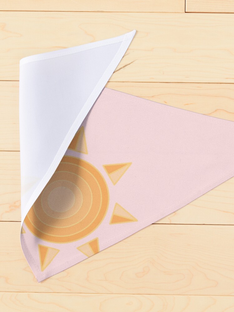 Alternate view of Aesthetic Sun Pet Bandana