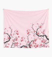 Cherry Blossom Wall Tapestry