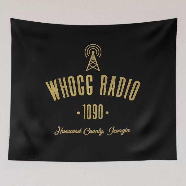 Item preview, WHOGG Radio Hazzard County designed and sold by DeadRight.