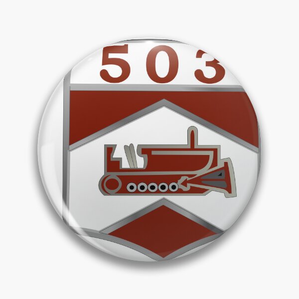 Artikelvorschau, Armee - 503. Pionierkompanie (CSE) - DUI ohne Txt X 300 entworfen und verkauft von Military Insignia Products.
