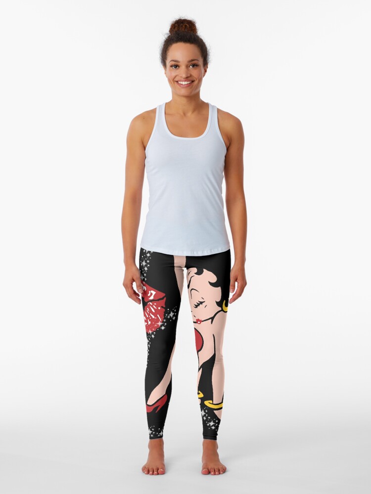 Fast Track Your Betty Boop Leggings for Sale by CollinsAmelia