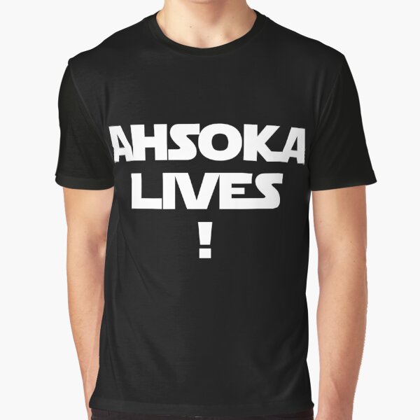 Vista previa del artículo con la obra «¡Ahsoka vive!», diseñado y vendido por Total-Cult.